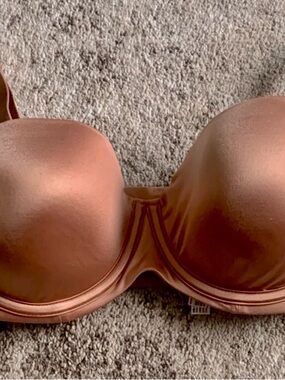 Soma Copper-Tone Strapless Push-Up Bra